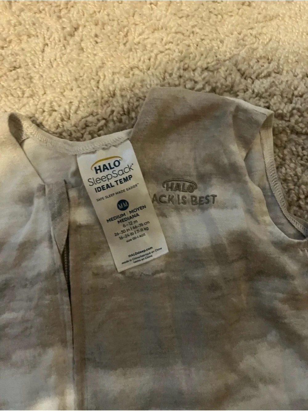 NEW Baby Bundle | HALO SleepSack + Itzy Ritzy Paci Case + Johnson’s Sunscreen